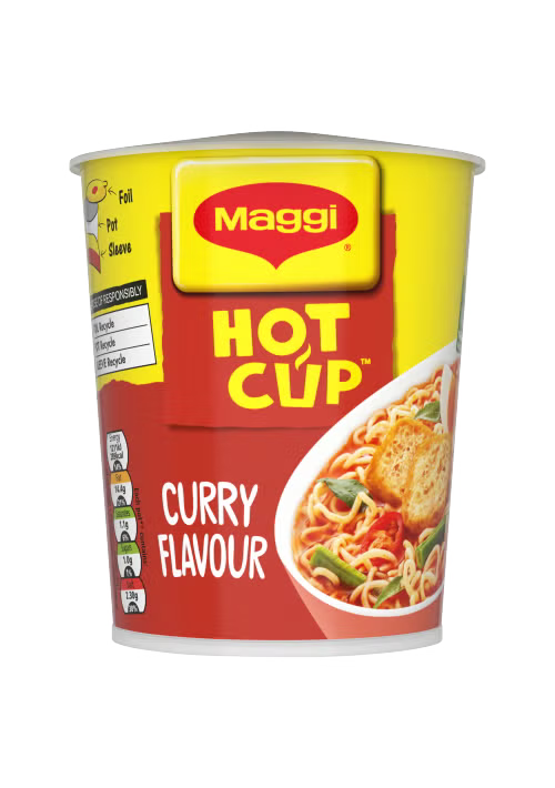 Instant Noodles Curry Flavour Hotcup