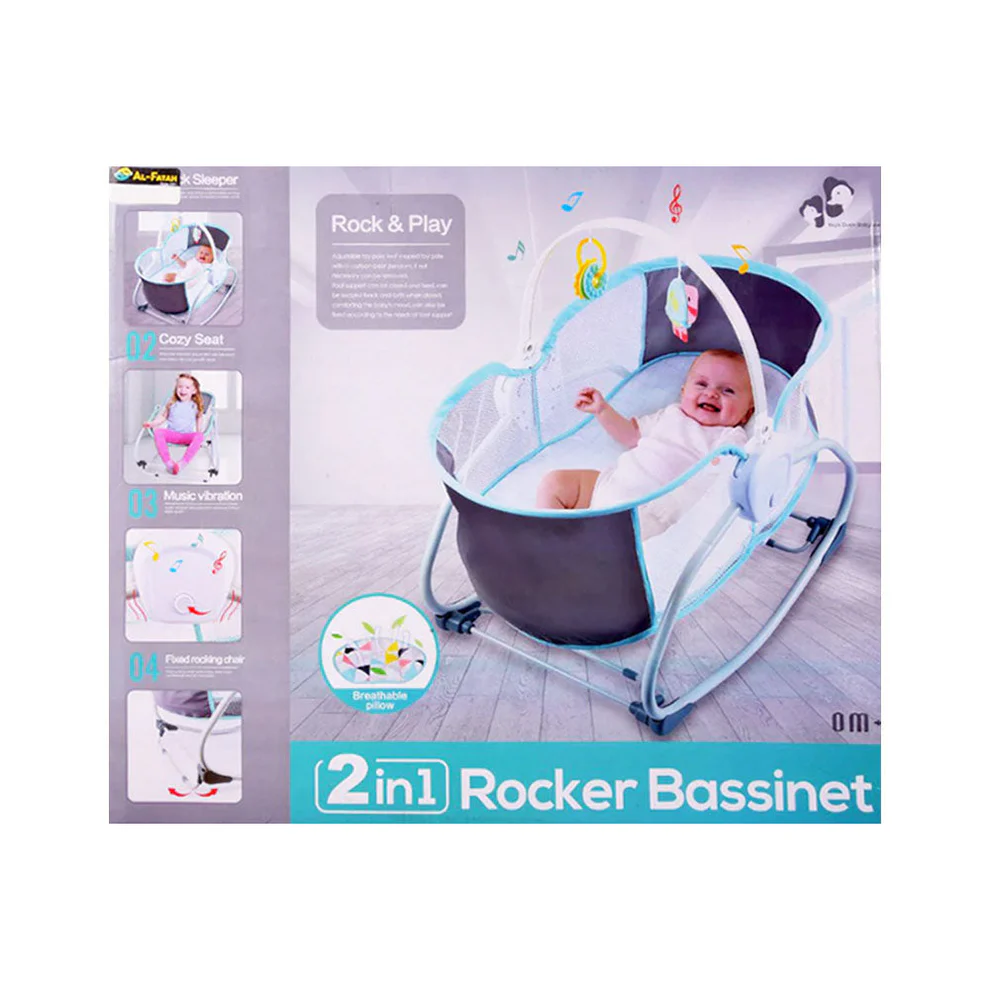 BABY ROCKING BOUNCER 2IN1 IR HM55-3