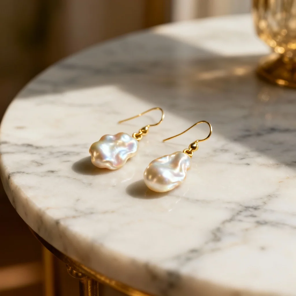 Pearl Stud Ear Tops