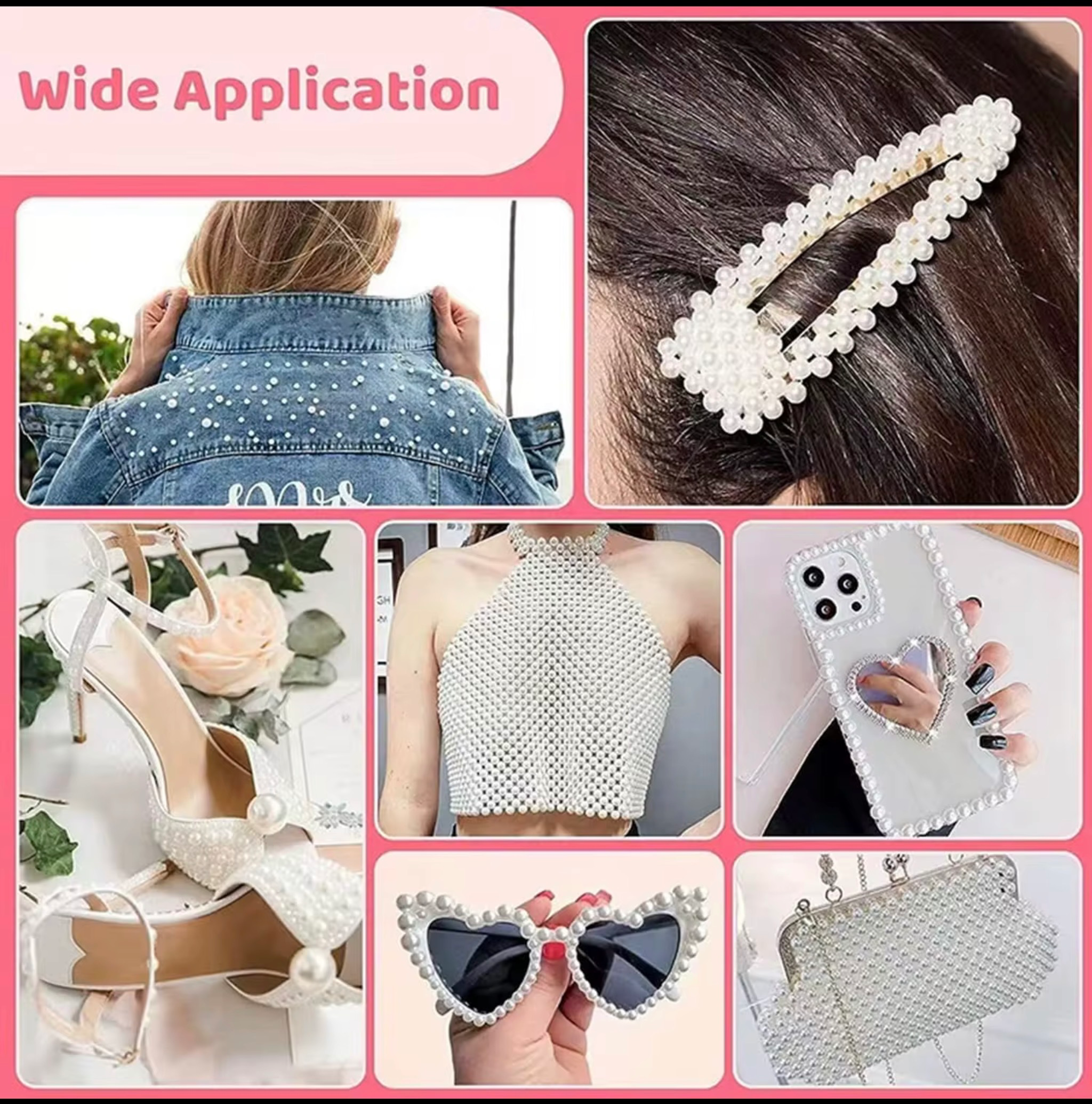 Self Adhesive Pearls & Diamonds