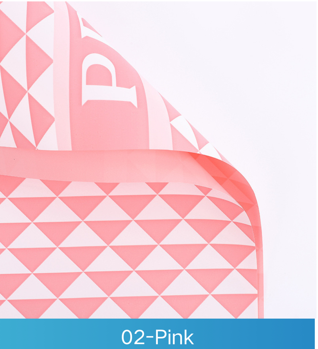 Smooth Pink Branded Paper