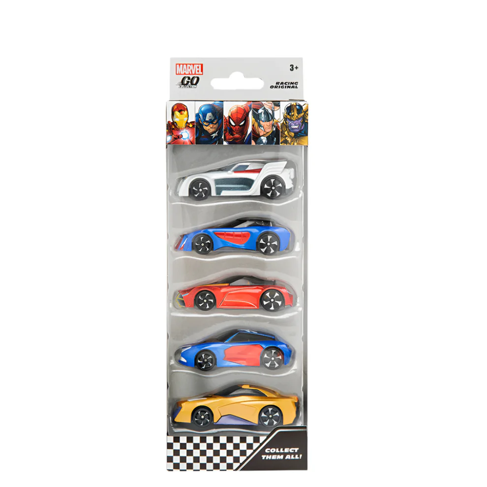 M5945 MARVEL MULTI CAR 5-PACK
