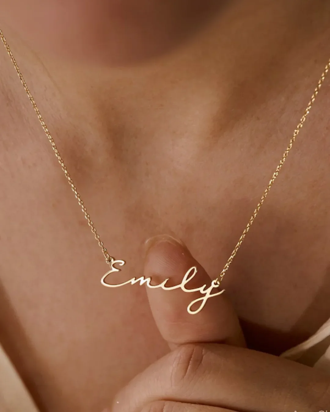 Personalized Minimalist Name Necklace