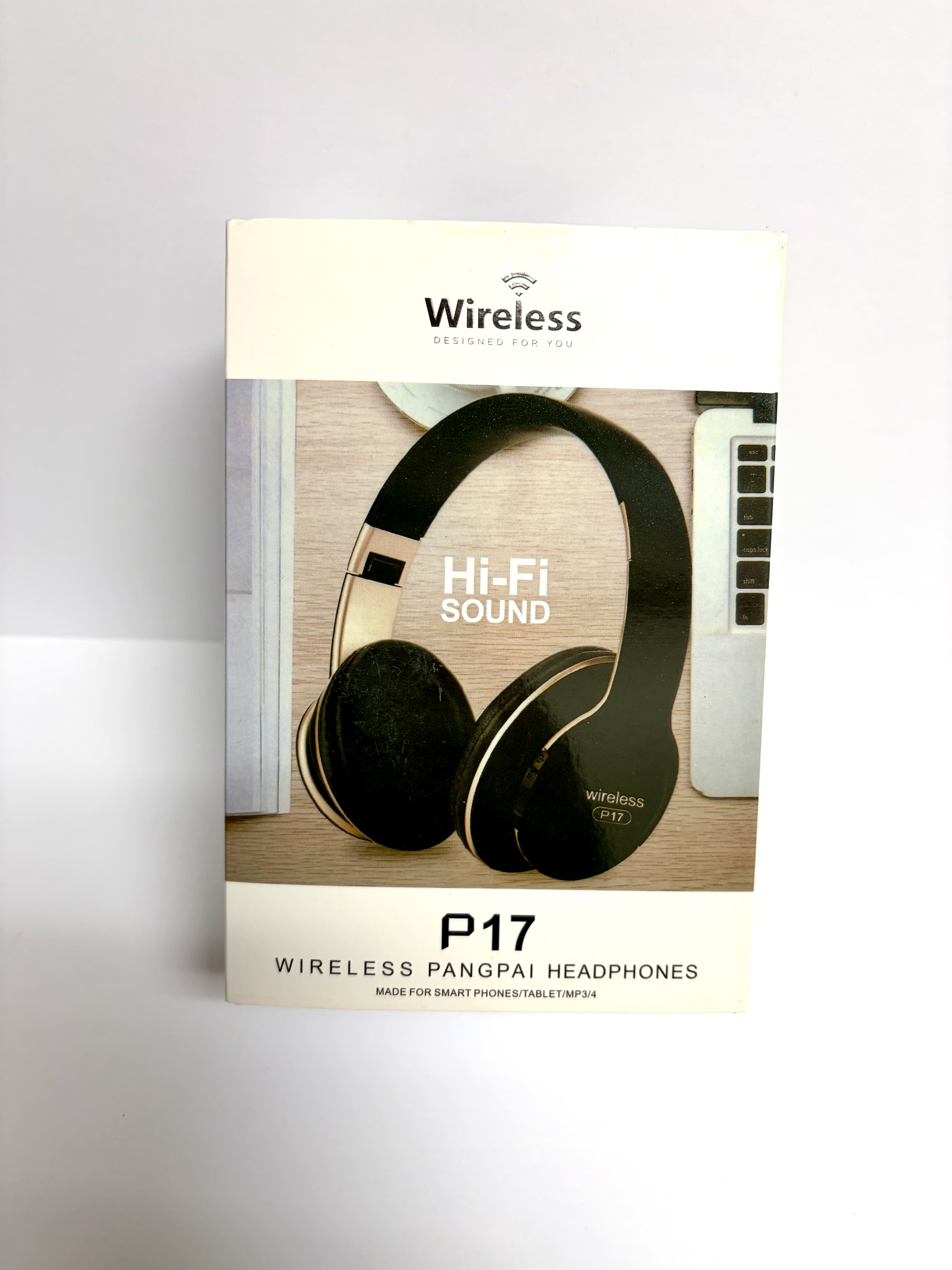 Wireless Headphones in Black