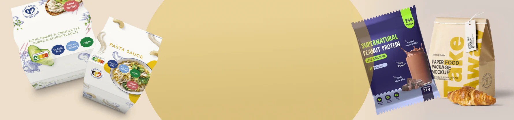 Fresh groceries banner