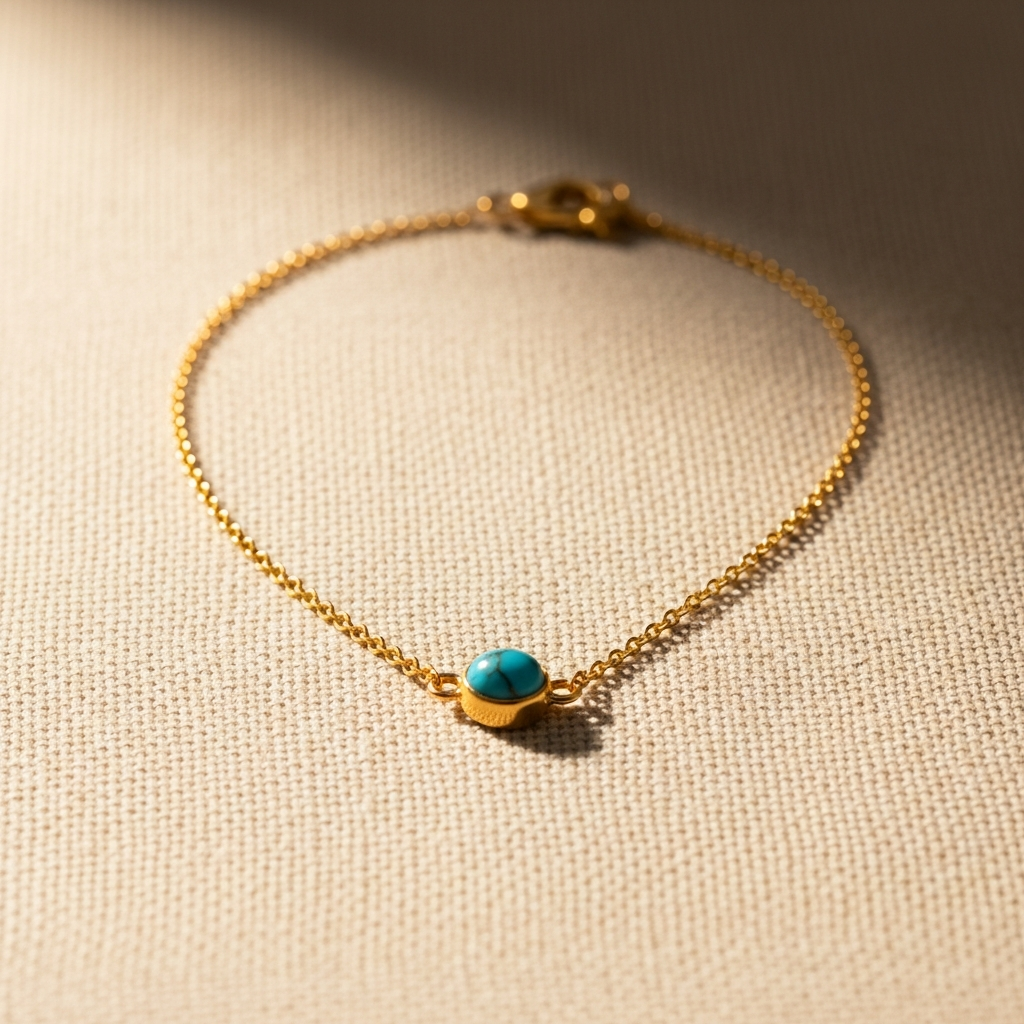 Turquoise Drop Necklace