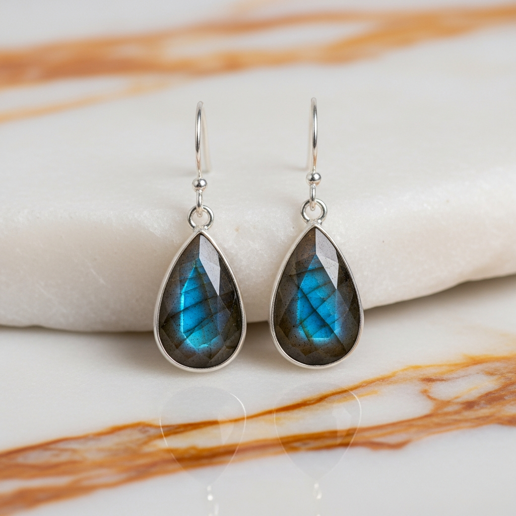 Labradorite Drop Earrings