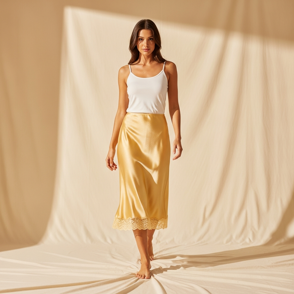 Butter Yellow Slip Dress