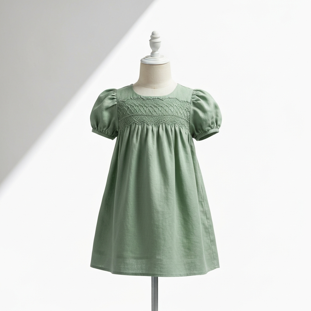 Linen Midi Dress