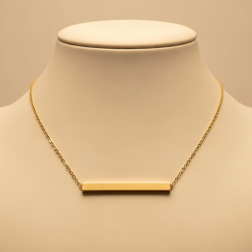 Nameplate Layered Chain Set — alternate