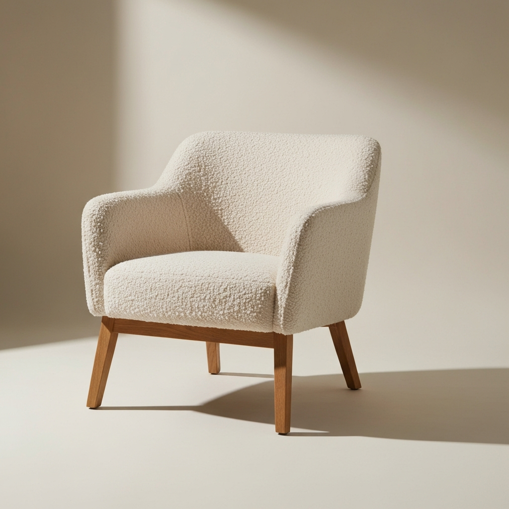 Boucle Accent Chair