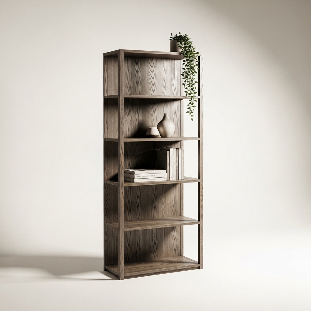 Smoked Oak Bookshelf
