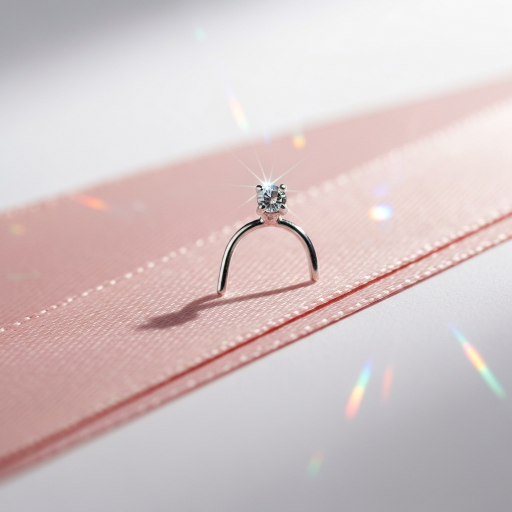Crystal Nose Pin