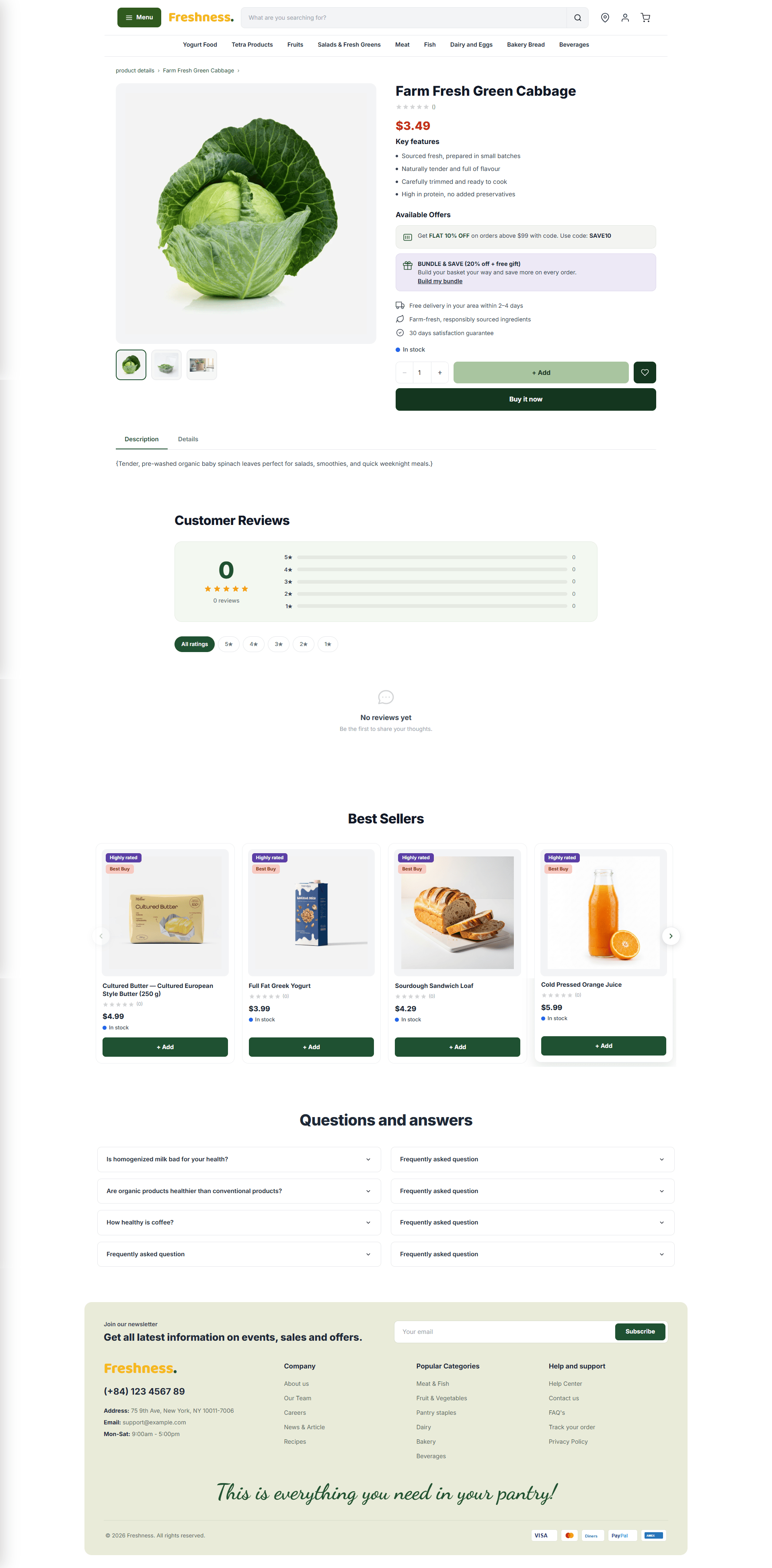 Conversion-ready storefront