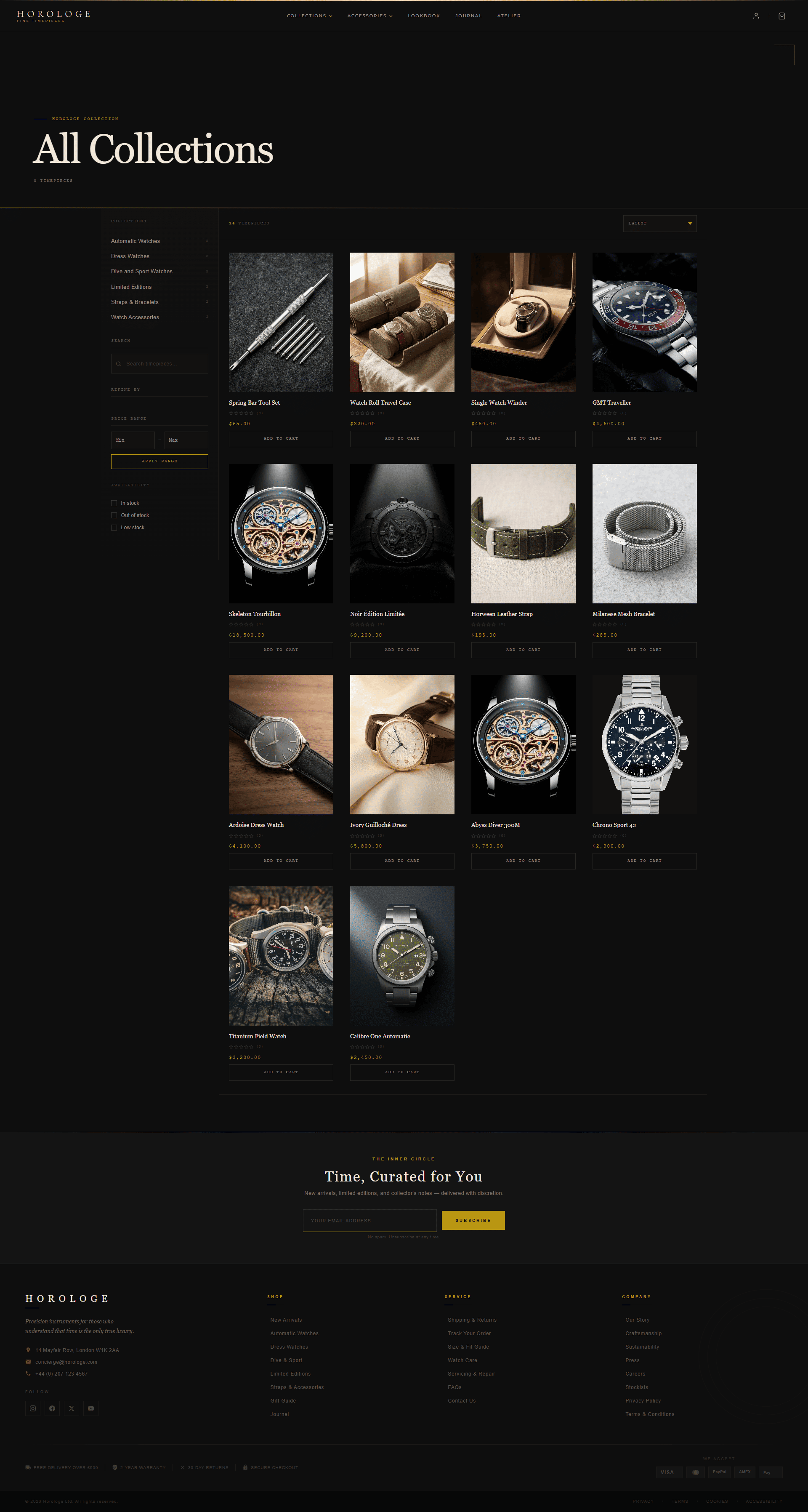 Horologe preview 2