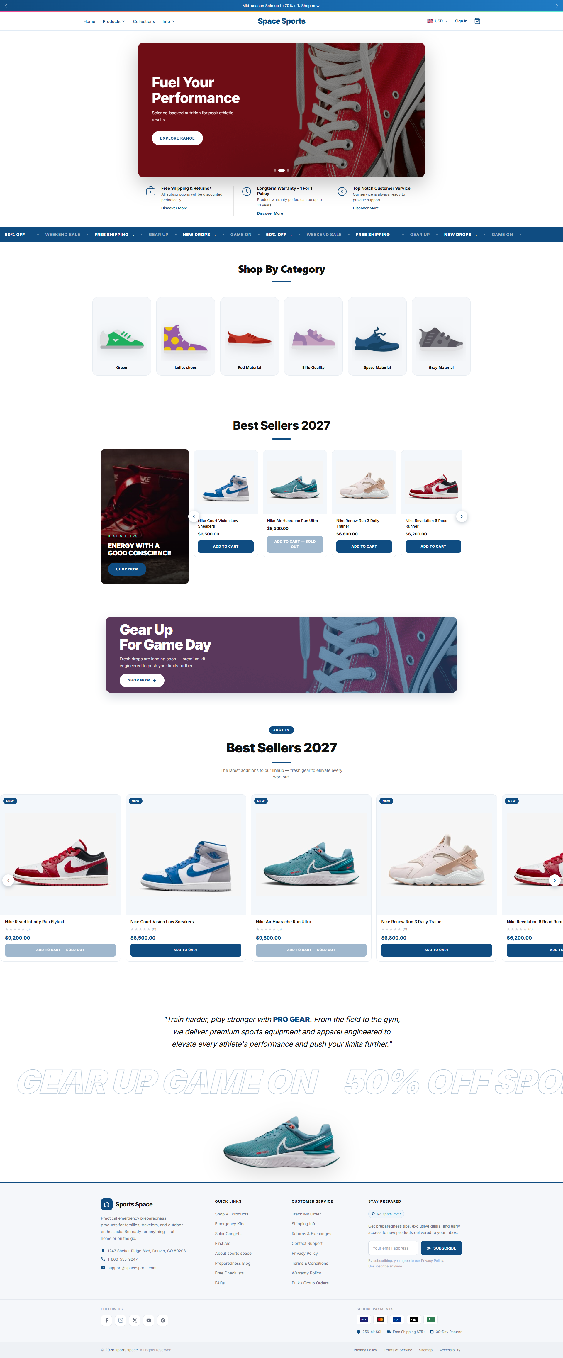 Space Sports