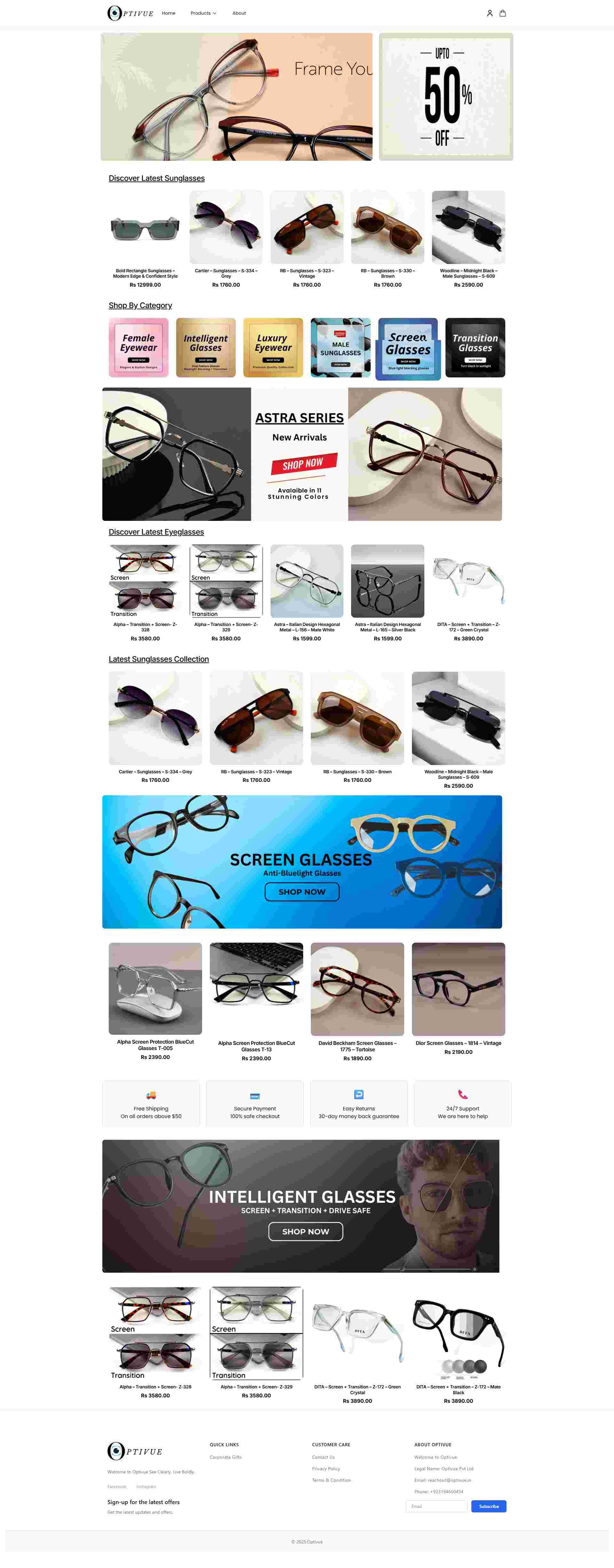 Glasses Store