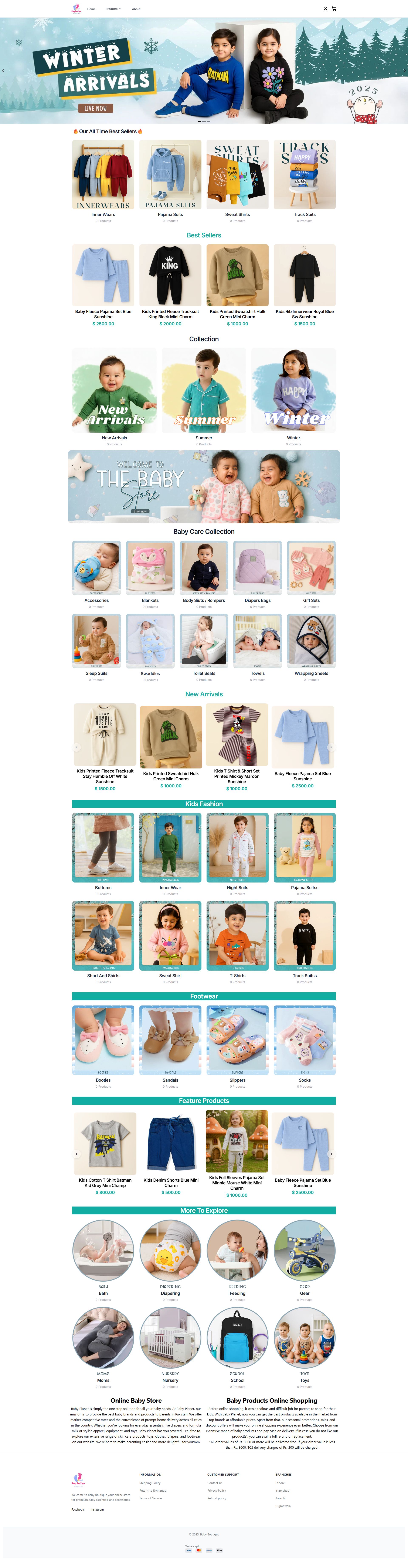 Baby Accessories Store