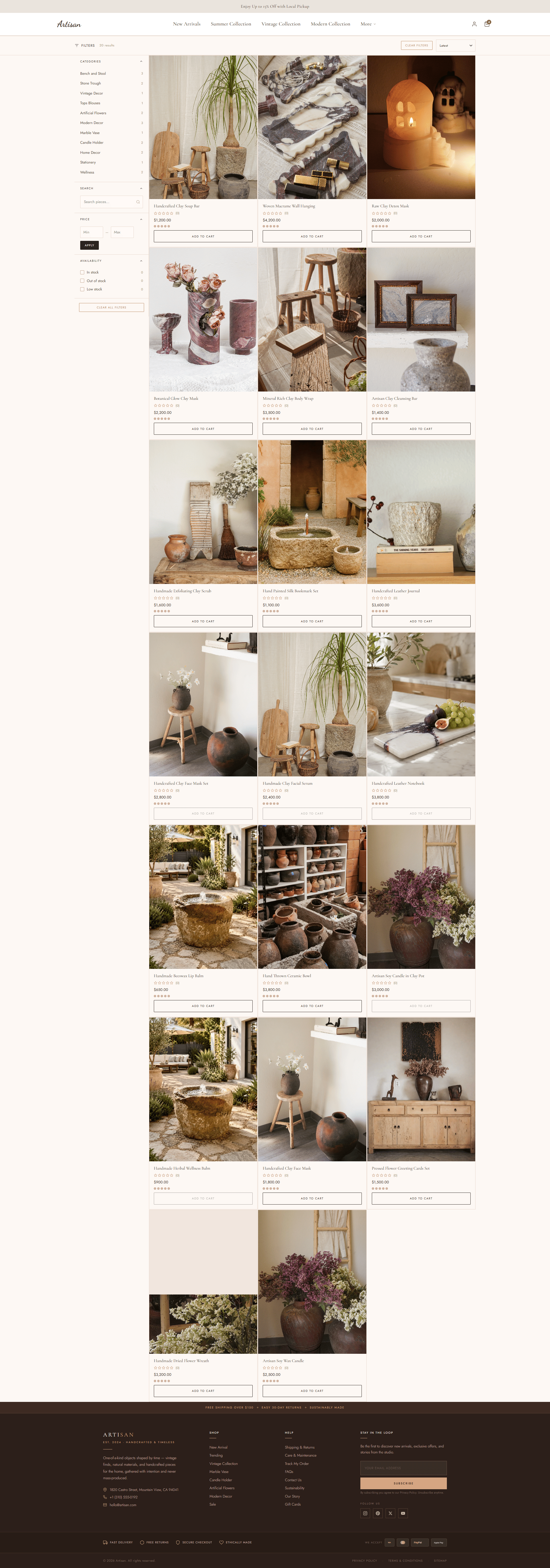 Conversion-ready storefront
